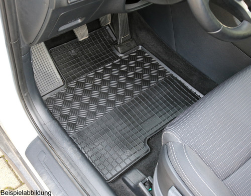 Gummi fußmatten für mercedes - fußmatten,